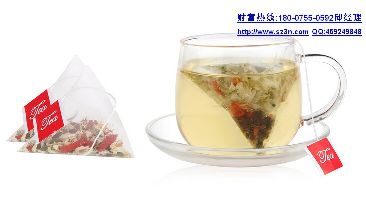 尼龙三角袋花茶包装机，养肝茶立体三角包包装机，花草茶玉米纤维三角袋包装机Nylon triangle tea bag packaging machine